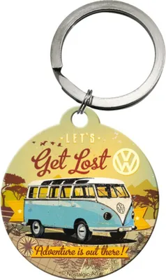 Produktbild von Nostalgic-Art - Schlüsselanhänger - Volkswagen - VW Bulli Let's Get Lost