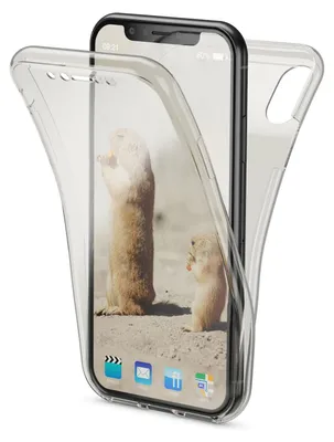 Immagine prodotto di NALIA Custodia per cellulare a 360 gradi per Apple iPhone XS Max, protezione completa a tutto tondo grigio