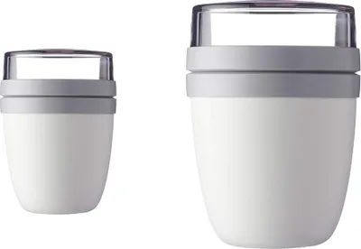 Produktbild von Mepal Lunchpot Duo Pack Ellipse Nordic White Lunchbox Essensbehälter Reisebecher