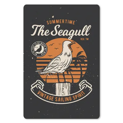 Produktbild von MuchoWow® Mauspad Mousepad Vogel - Jahrgang - Baum 40x60 cm - Mousepads - Maus Mat - Pad - Mausunterlage - Schreibtisch Accesoire