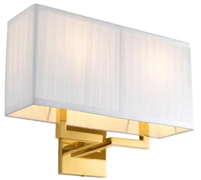 Image de Casa Padrino Applique murale de luxe or 36 x 13,5 x H. 27 cm - Applique murale de salon
