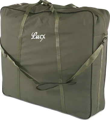 Image de Sac de transport XXL pour lit de pêche et chaise longue – Sac de transport rembourré pour lits de pêche et chaises longues de 6 et 8 pieds (82 x 90 x 30 cm) – Extra robuste et résistant à l'eau