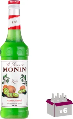 Image de Lot de 6 Sirop Monin - Kiwi - 70cL