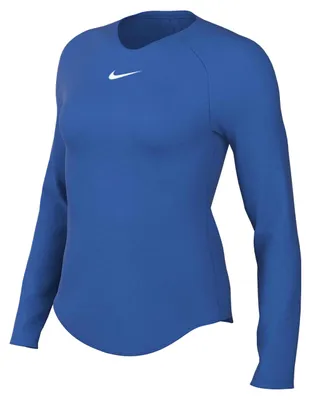 Produktbild von Nike Damen W Nk Df Park 1stlyr JSY Ls T-Shirt, Royal Blue/White, S EU
