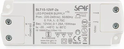 Produktbild von Self Slt15-12Vf-2S 12 V/Dc/0-1,25 A 1,25 A 15 W Ip20