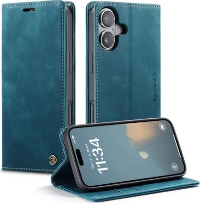 Produktbild von iPhone 16 Hülle - CaseMe 013 Klapphülle - Blau