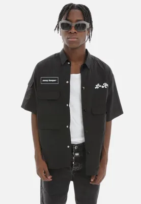 Produktbild von Hemd Los Angeles Oversize M Schwarz