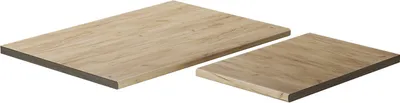Produktbild von Küchenarbeitsplatte Vicco R-Line Goldkraft Eiche 114 cm (passend für 87x87 Eckschrank), Model 43710
