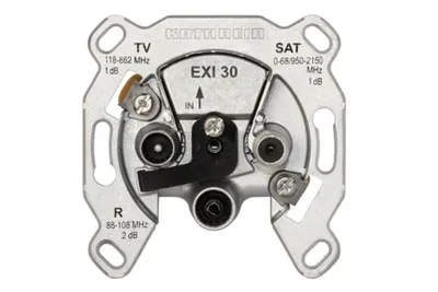Produktbild von Kathrein SAT-Steckdose 3-fach EXI 30 21110024