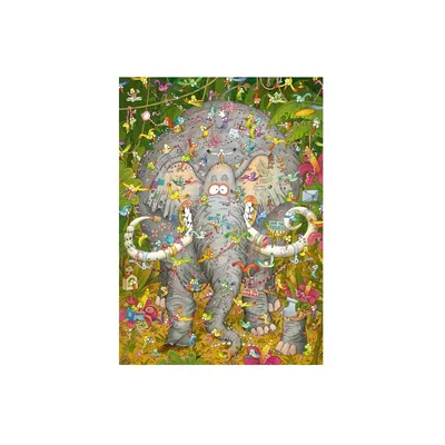 Obrázok produktu pre Heye Puzzle Puz. Sloní život 1000 3hkg.Heye29922