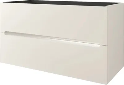 Produktbild von Waschtischunterschrank Baden Haus Kim BxHxT 100 x 55 cm x 45,6 cm Frontfarbe weiß matt 55985