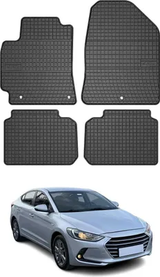 Zdjęcie produktu dla 2015-2020 Hyundai Elantra dywaniki gumowe czarne 4 szt