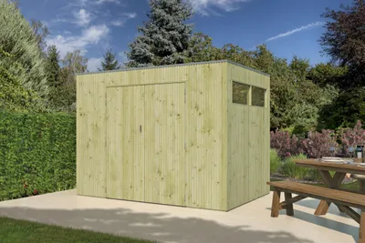 Produktbild von Gartenhaus Modell QBV3-Line 5,90 m²
