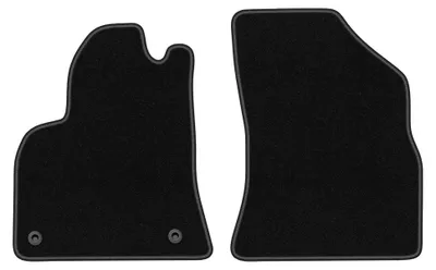 Immagine prodotto di Tappetini anteriori in moquette per Peugeot 5008 I 2009-2017 (crossover) – 2 pezzi, neri, su misura – Wielganizator BASIC