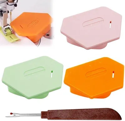 Immagine prodotto di Ibenzoa® Set di 3 guide magnetiche per macchine da cucire – Guide di precisione e separatori di cuciture per una guida stabile e precisa dei tessuti