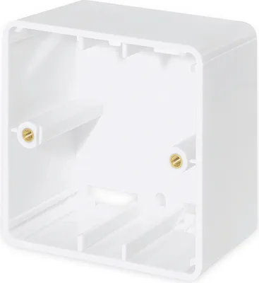Produktbild von INTELLINET Aufputzrahmen für Wanddosen 771900 + 771917 weiß