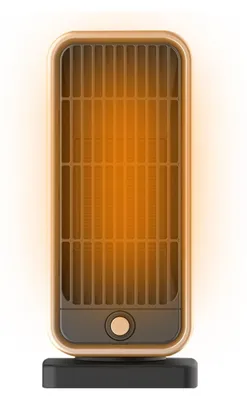 Produktbild von 500W Schnellheizender PTC Heizlüfter, energiesparend, Kippschutz, leise, tragbar Tischheizung für Räume bis 15 m²