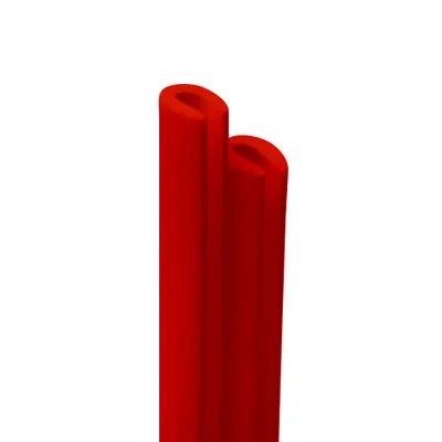 Produktbild von Auto-Schutzprofile, rot, 2 Stück, 65 cm