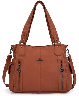 Imagen del producto de Bolso de mano tipo "hobo" de la marca Damen, con un interior espacioso