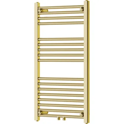 Zdjęcie produktu dla Mexen Mars grzejnik łazienkowy 900 x 500 mm, 292 W, złoty - W110-0900-500-00-50