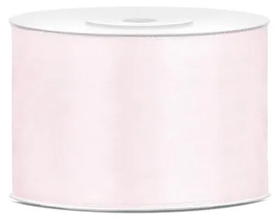 Zdjęcie produktu dla Jasnoróżowa wstążka 50mm/25m