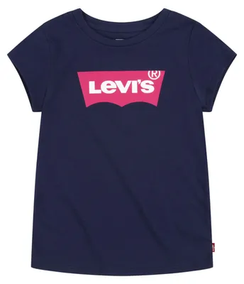 Produktbild von Levi's Kids ss batwing tee Mädchen Peacoat / Tea Tree Pink 14 Jahre