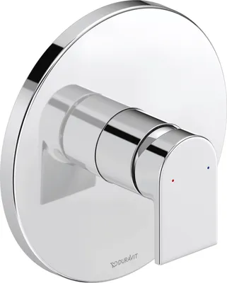 Produktbild von Duravit Fertigmontageset Tulum UP-Brause-Einhebelmischer, 1 Verbraucher, chrom