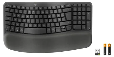 Zdjęcie produktu dla Logitech Wireless Keyboard Wave Keys f. Business graphite