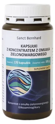 Produktbild von Kräuterhaus Sanct Bernhard Omułek Zielonowargowy Konzentrat (150 Kapseln) BI7795