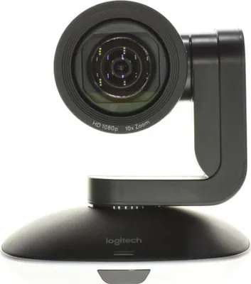 Produktbild von Logitech PTZ Pro 2, Full HD, 30 fps, 90°, 10x, Schwarz, Grau