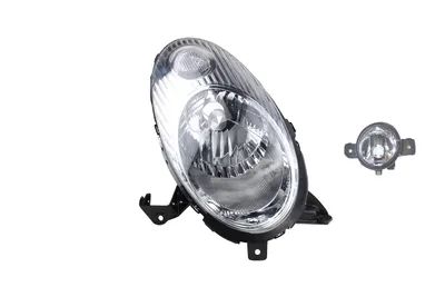 Produktbild von Scheinwerfer passend für Nissan Micra K12 01/2003 -04/05 H4 Re. + Nebel. 26010AX700 26010BC50B 8200002470 2615089925 26150AU325 B4A5089 Johns