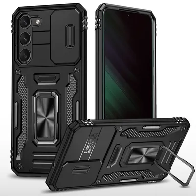 Produktbild von König Design Hülle kompatibel mit Samsung Galaxy S24 Kunststoff Soft Handyhülle - Handy Case Schwarz