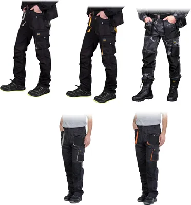 Produktbild von REIS Herren Foreco-t Work Utility Pants Herstellernummer: MOB (Moro-Schwarz), Größe: 46