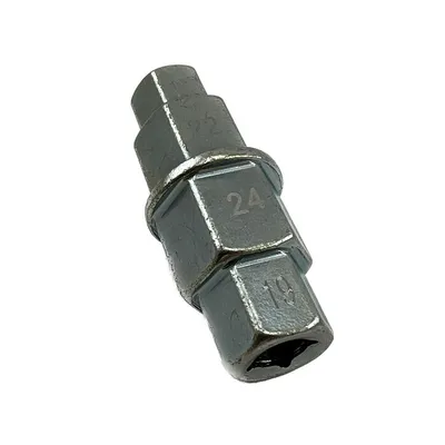 Image de Six pans creux 4 en 1 17/19/22/24 mm argent