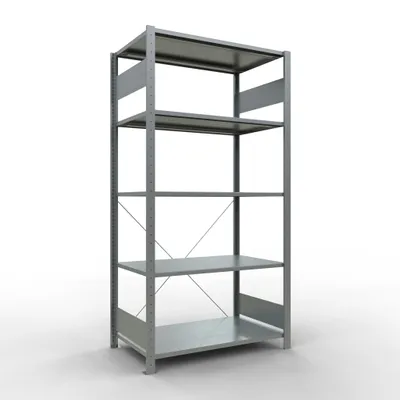 Produktbild von Stecksystem Grundregal - 2000x1000x 600 mm, Typ 85 kg