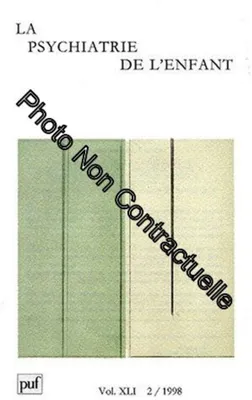 Produktbild von ISBN psychiatrie de l'enfant 1998, vol. 41 (2), Psychologie, Französisch, 320 Seiten