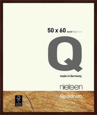 Zdjęcie produktu dla nielsen drewniana ramka na zdjęcia Quadrum, 50x60 cm, Wengé