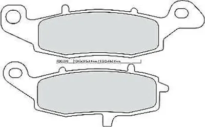 Produktbild von FERODO RACING Bremsbeläge Bremsklötze FDB2048EF