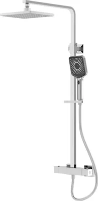 Produktbild von Steinberg Serie 342 Brauseset, Komplettset inklusive Thermostat, Regenbrause und Handbrause, 3422721