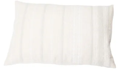 Produktbild von David Fussenegger Kissenhülle Lino 'Ethno' 40 x 60 cm Rohweiß