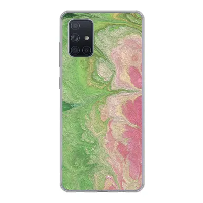 Produktbild von MuchoWow® Handyhülle Schutzhülle Hülle für Samsung Galaxy A51 Farbe - Kunst - Psychedelisch Silikon Softcase Handy Hülle - Schutzabdeckung