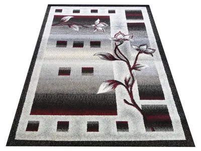 Obrázek produktu pro Kusový koberec OTTO 02 Šedočervený 80 x 150 cm