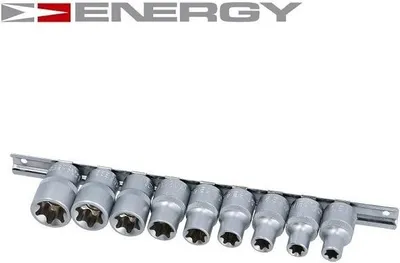 Produktbild von ENERGY Steckschlüsselsatz NE00738 Chrom-Vanadium-Stahl