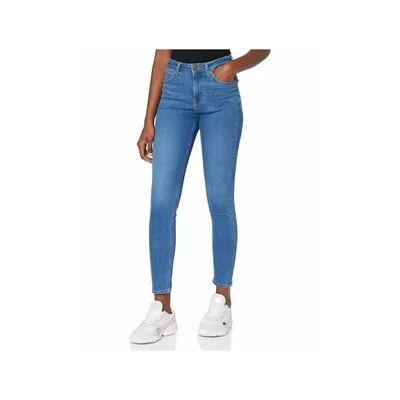 Produktbild von LEE, Damen Jeanshose, Skinny fit, SCARLETT HIGH, W28 L33, Blau, Jeans, baggyjeans, buggy