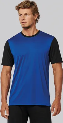 Produktbild von Proact Herren Sportshirt Short Sleeve Baseball T-Shirt Oberteil, Größe:3XL, Farbe:Sporty Red/White