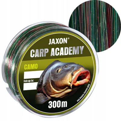 Produktbild von Jaxon Carp Academy Camo Karpfenschnur Tarnung 0,30mm