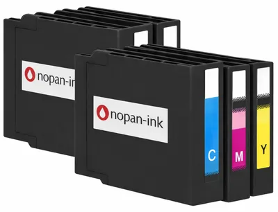 Image de Pack de 5 Cartouches compatible pour T14B1 T14B2 T14B3 T14B4 NOPAN-INK