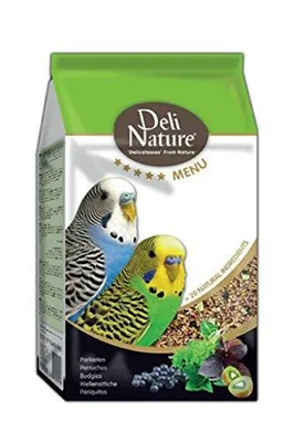 Produktbild von Deli Nature Birdelicious Wellensittiche  Vogelfutter - 4x2500g