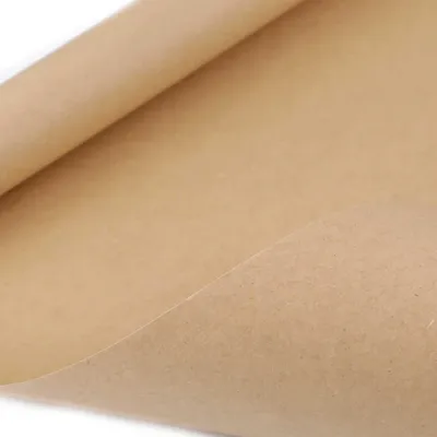 Produktbild von 1 Rolle naturfarbenes Geschenkpapier Dekopapier Verpackungspapier