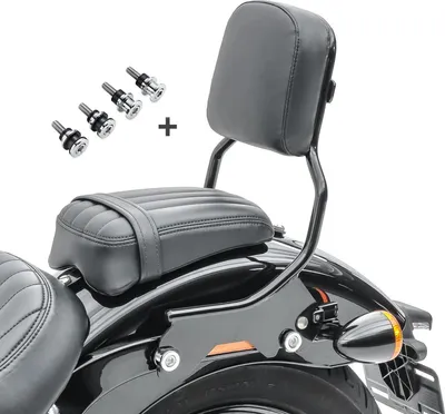 Zdjęcie produktu dla Sissybar do Harley Softail 18-25 # R1 z zestawem dokującym czarny